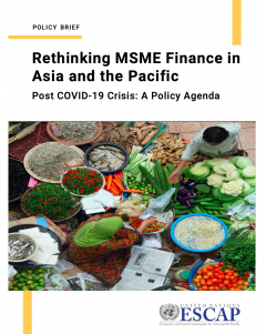 ESCAP Policy brief MSME finance