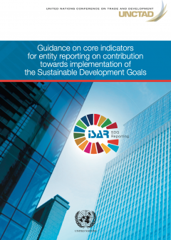 Guidance on core indicators for entity reporting on contribution towards implementation of the Sustainable Development Goals (GCI) cover page